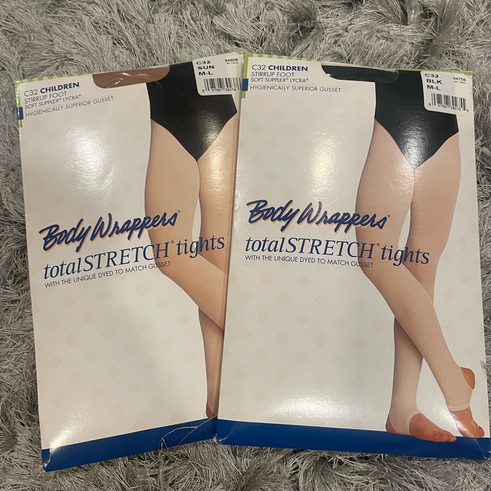 Set of 2 body wrappers tights